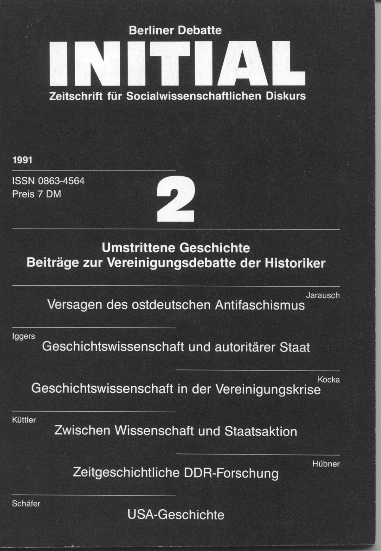 Umstrittene Geschichte