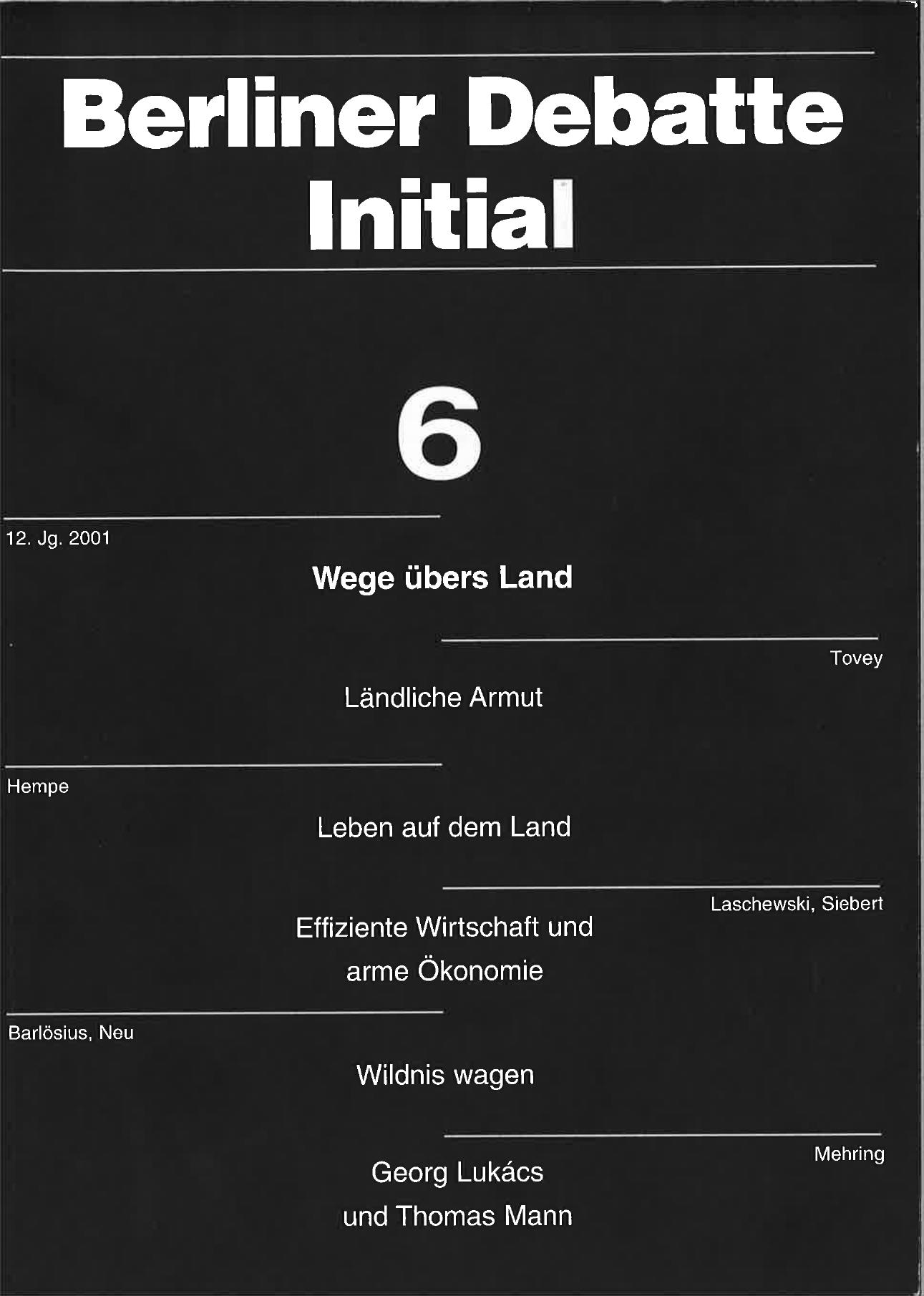 Wege übers Land