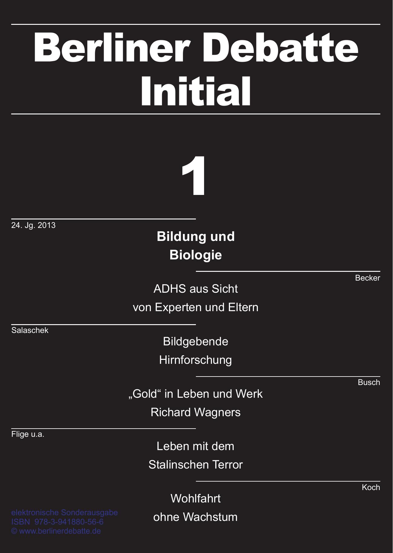 Bildung und Biologie