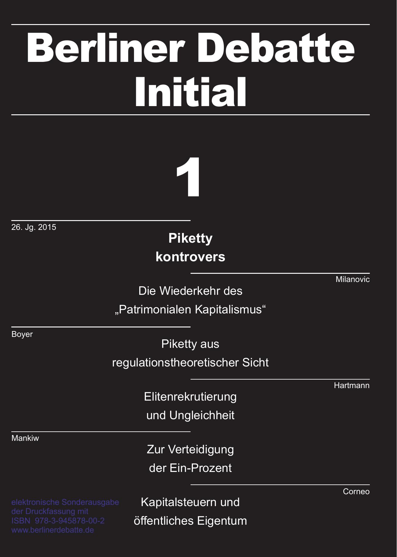 Reichtumskonzentration und Ungleichheit