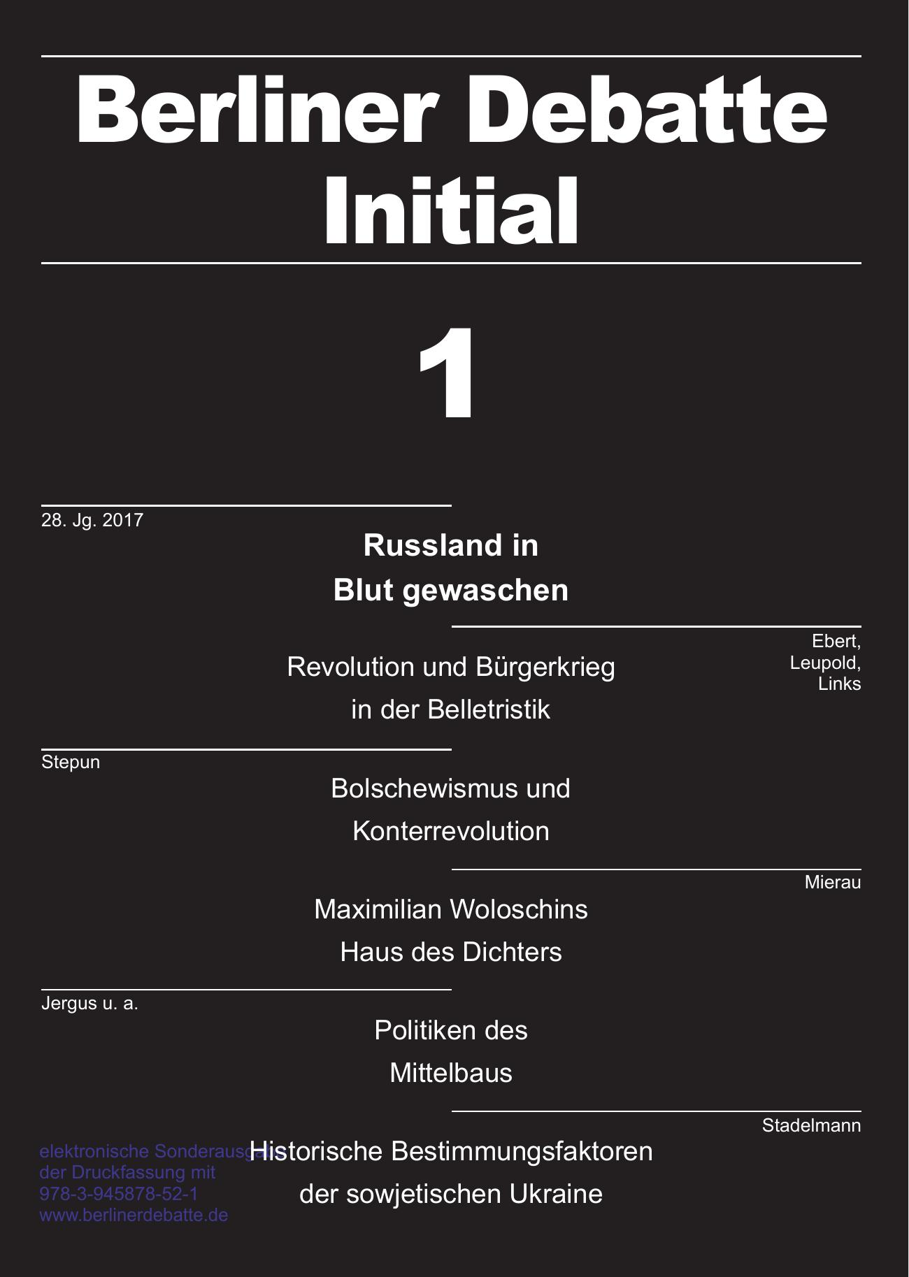 Russland in Blut gewaschen