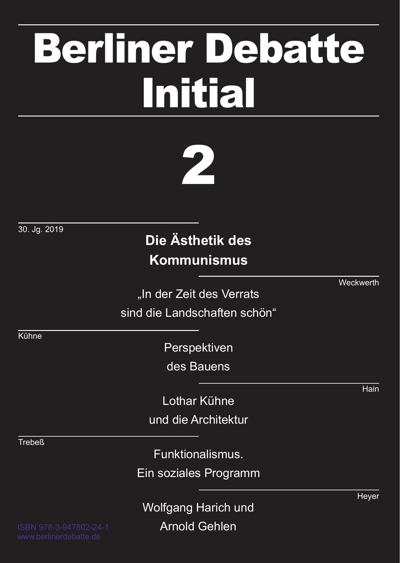 Die Ästhetik des Kommunismus